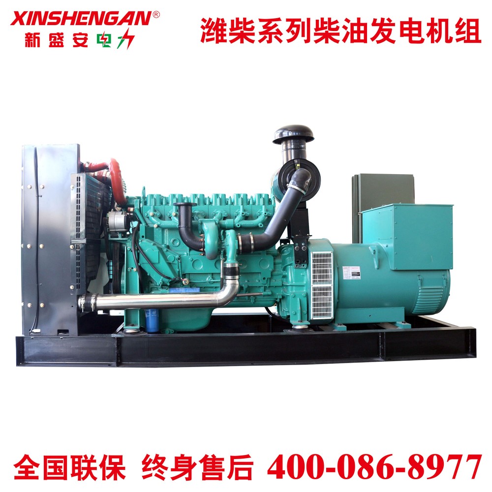 潍柴250KW发电机组 潍柴P10发动机 250KW柴油发电机组 绿色环保
