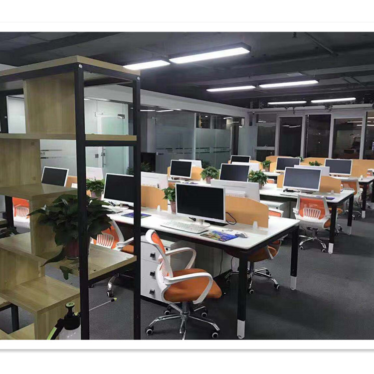 河南办公家具生产厂家 郑州钢木结合办公家具定制 钢木组合办公桌 员工办公桌