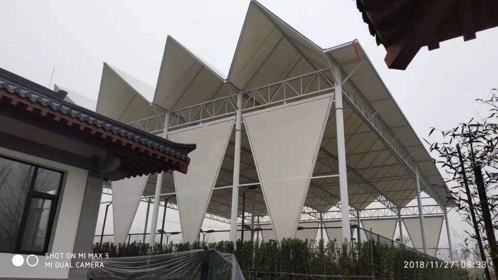 许昌膜结构雨棚 膜结构遮阳棚