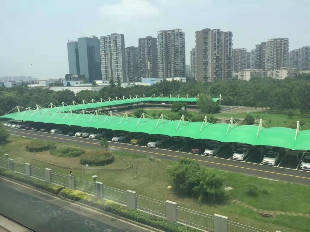 濮阳膜结构汽车棚充电桩车棚
