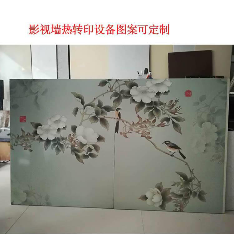 人造岗石热转印机_背景墙岗石渗墨机