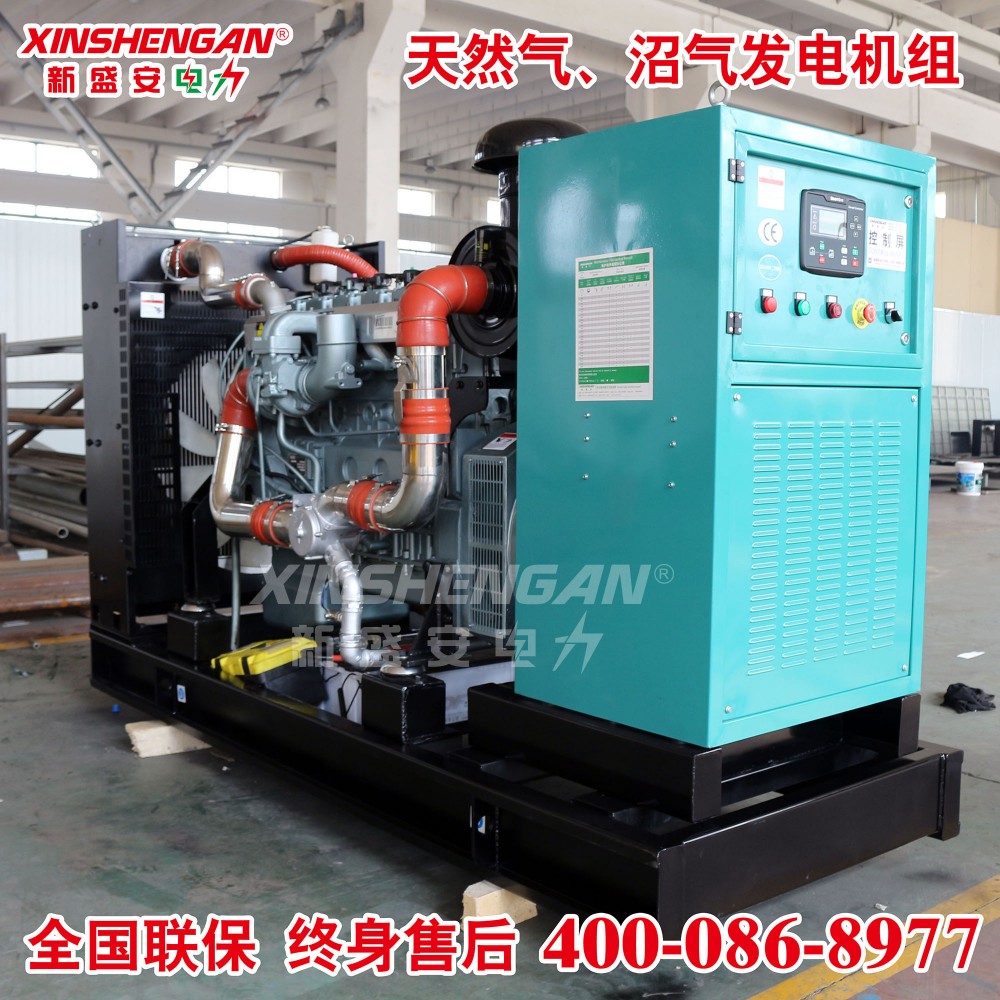XINSHENGAN 90kW燃气发电机组 天然气发电机组 沼气发电机组 瓦斯发电机组 液化石油气发电机组