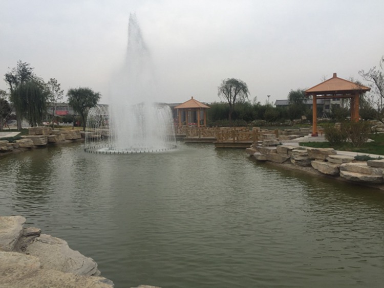 唐宋古建小型喷泉 音乐喷泉加工   音乐喷泉厂家