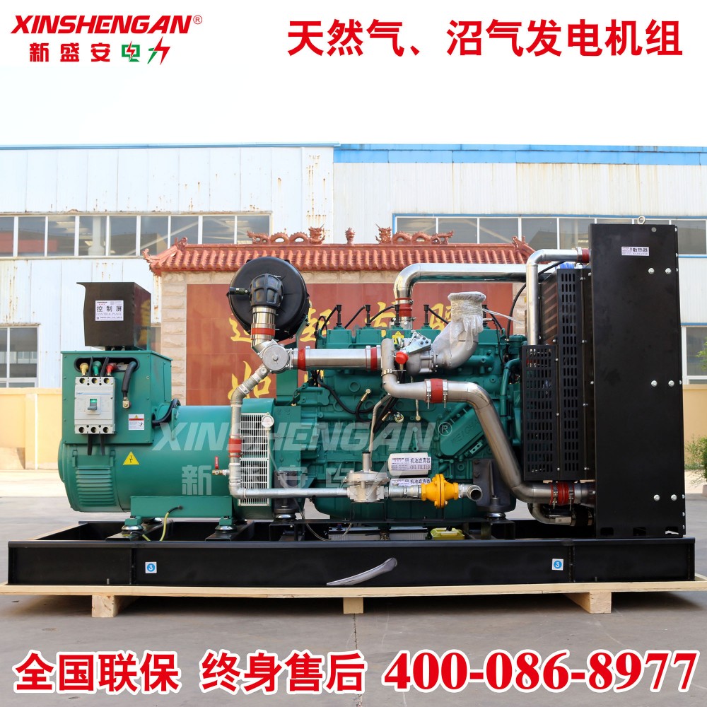 XINSHENGAN 250KW燃气发电机组 沼气发电机组 天然气发电机组 瓦斯发电机组 液化石油气发电机组