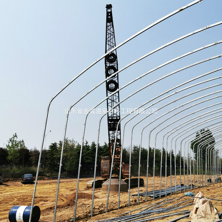 薄膜温室建设厂家  有自己的专业施工团队 绿植大棚制造厂家