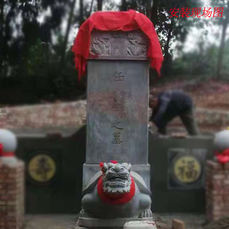 石雕青石龙龟拖碑 大理石绞龙碑石碑雕塑 寺院庙宇功德碑雕塑 祭祀供奉摆件