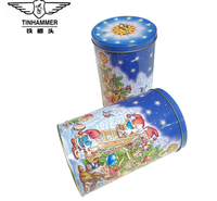 圆形马口铁盒 糖果音乐罐 <em>食品</em>铁罐礼品包装铁盒定制 收纳金属盒