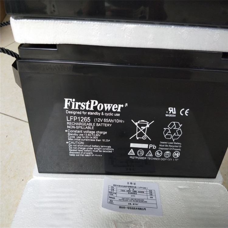 一电FirstPower蓄电池LFP1265A 12V65AH   UPS  铅酸蓄电池
