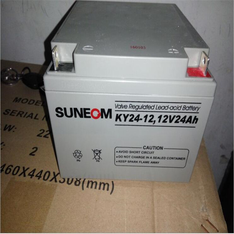 SUNEOM新能蓄电池KY24-12  SUNEOM铅酸蓄电池12V24AH