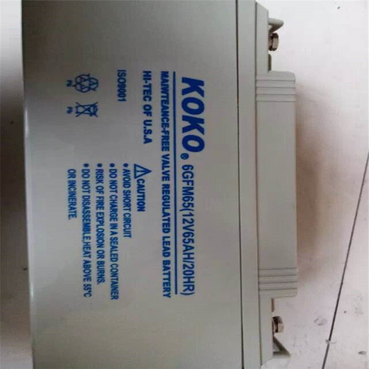 KOKO蓄电池6GFM150 可可蓄电池12V150AH UPS不间断电源应用 10年的设计寿命