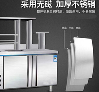 不锈钢水吧台 奶茶台 多功能不锈钢奶茶台厂家直销