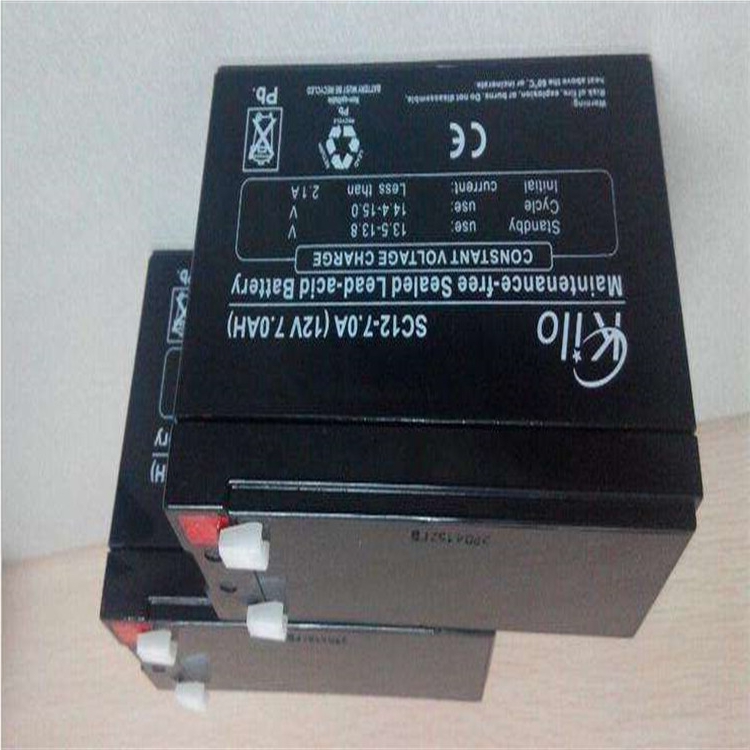 KILO蓄电池SC12-7.0A 12V7AH 免维护铅酸蓄电池 船舶通信医疗设备电池