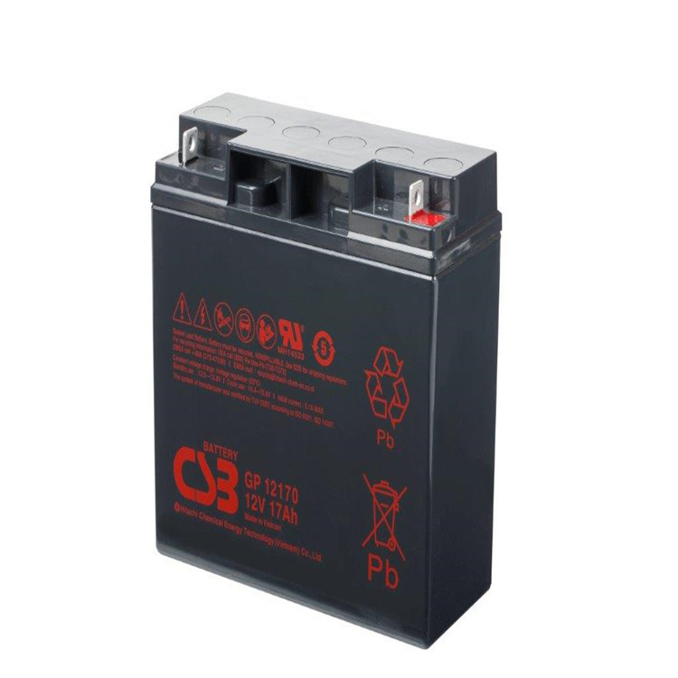 CSB蓄电池 12V17AH 希世比蓄电池 GP12170 阀控铅酸免维护蓄电池