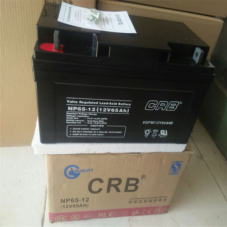 美国CRB蓄电池NP24-12 12V24AH NP40-12 12V40AH 免维护铅酸蓄电池 UPS直流屏蓄电池