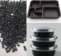 注塑餐盒无气味色母粒生产厂家食品级色母黑色母粒价格环保黑色母粒