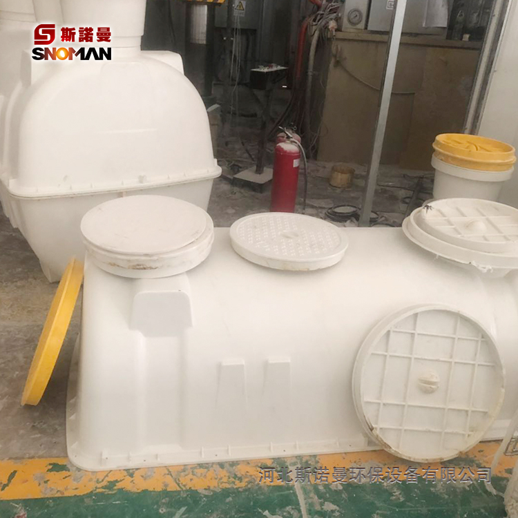 源头厂家生产定制玻璃钢化粪池 环保模压化粪池三格四格式模压化粪池