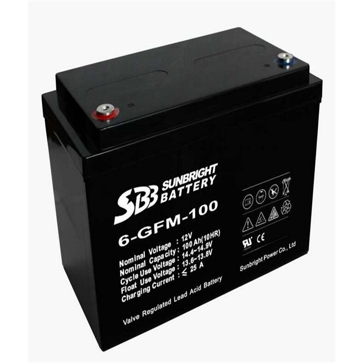 SBB/圣豹蓄电池6-FM-4 12V4AH UPS免维护储能铅酸蓄电池