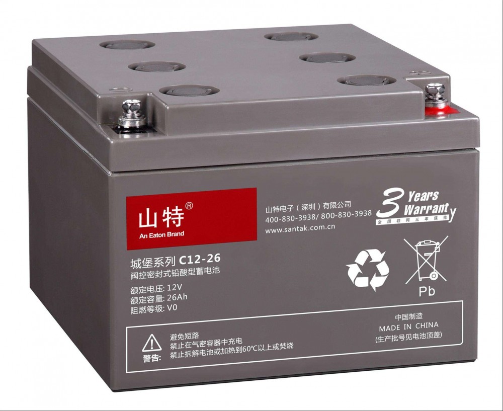 SAGTAR山特蓄电池6-GFM-17 12V17AH UPS不间断电源专用 铅酸蓄电池