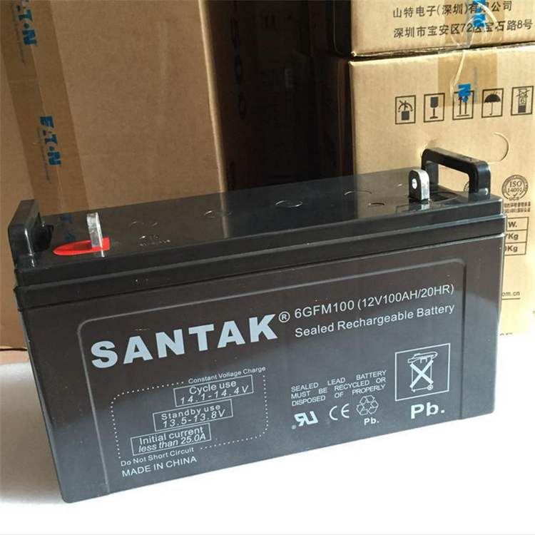 SNATAK蓄电池6GFM38 山特蓄电池12V38AH UPS电源专用蓄电池