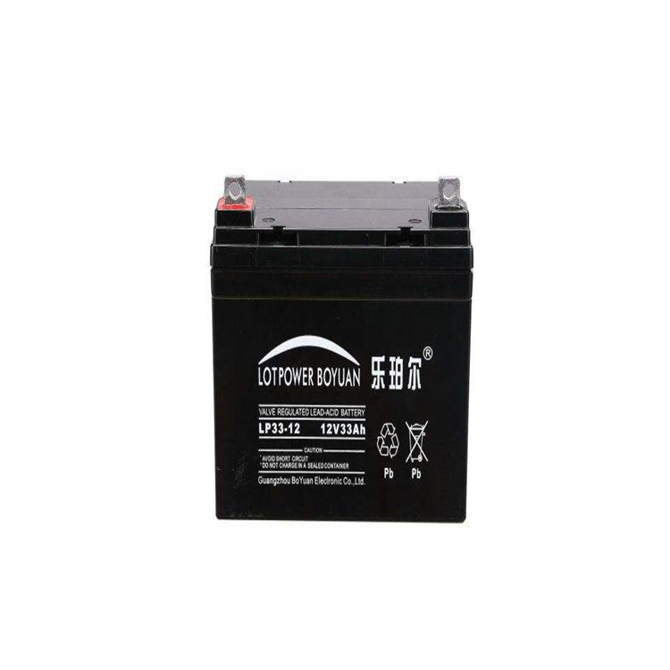 LOTPOWER BOYUAN乐珀尔蓄电池LP33-12 12V33AH 英业达厂家