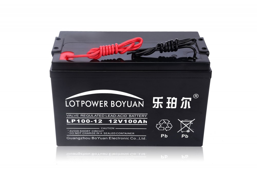 LOTPOWER BOYUAN乐珀尔蓄电池LP100-12  英业达蓄电池12V100AH 直销报价