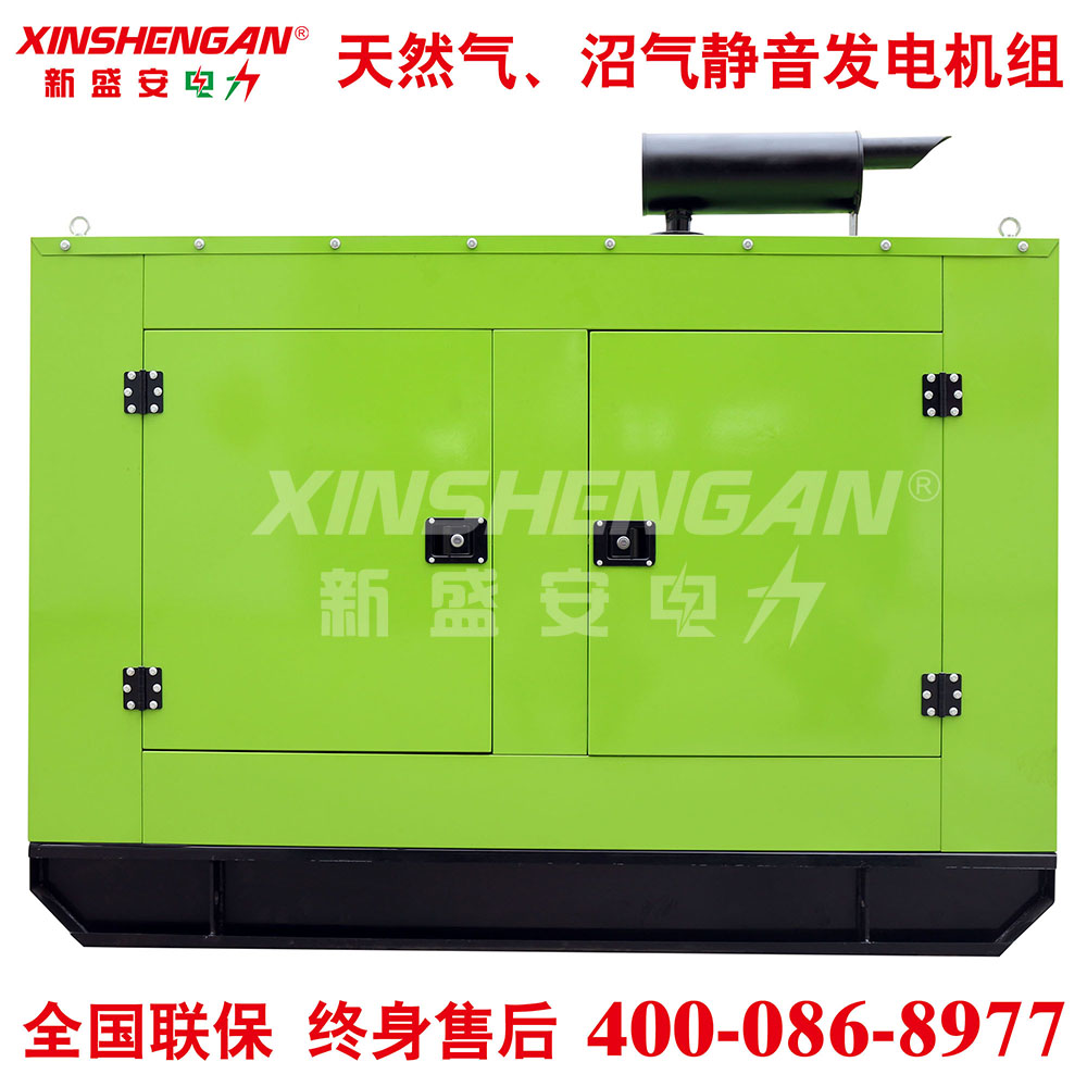 XINSHENGAN 30KW 天然气发电机组 沼气发电机组 静音发电机组