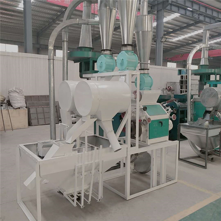 全自动小型打面机家用多功能磨面机 农户面粉机加工设备