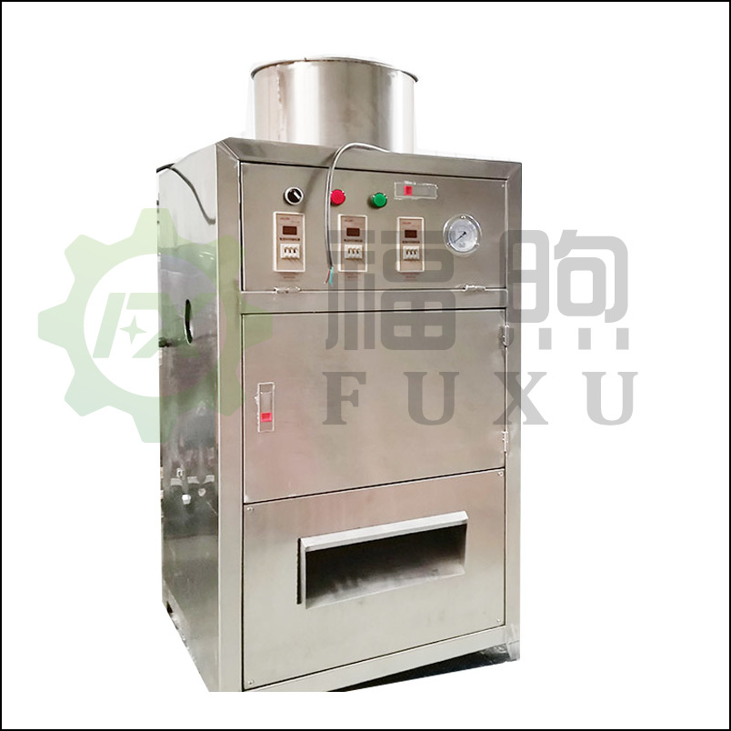 大蒜剥皮机视频 链条式剥蒜机多少钱一台 福煦无损伤大蒜脱皮机