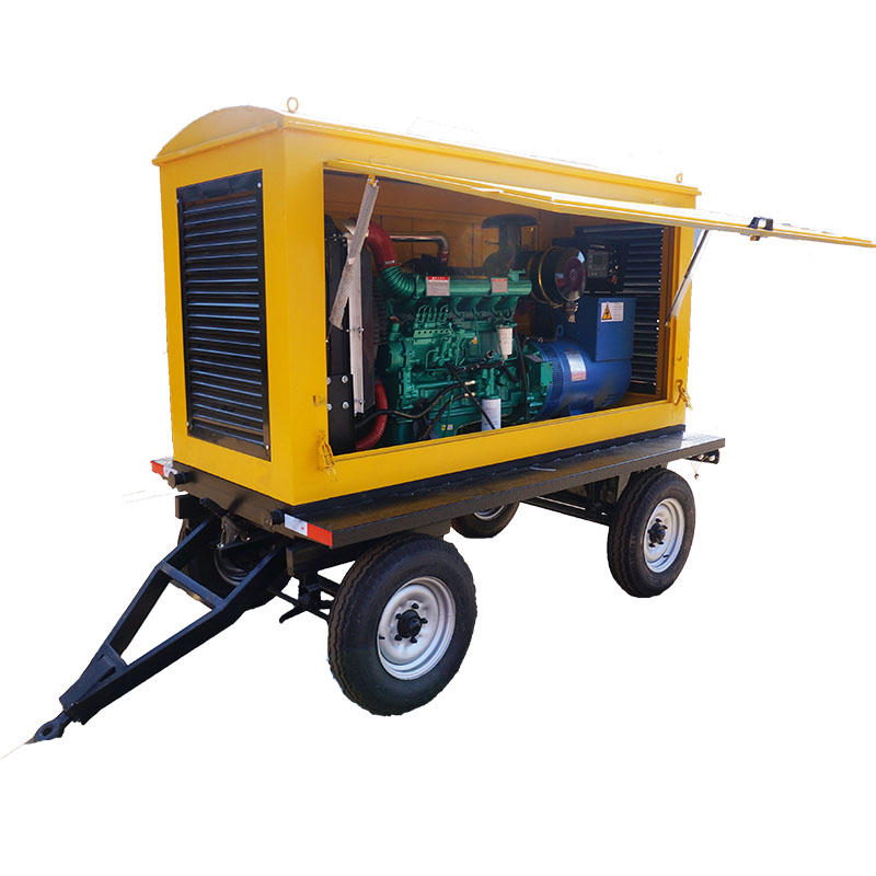 200kw柴油发电机组移动电站无刷柴油发电机组200kw