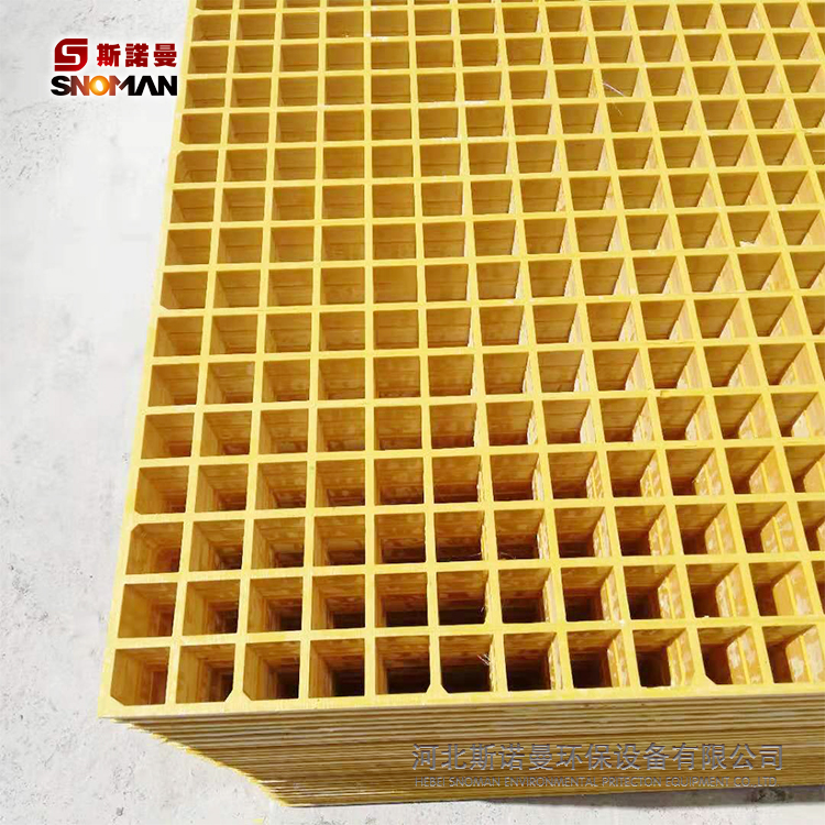 生产定制玻璃钢格栅洗车房排水沟网格板树篦子