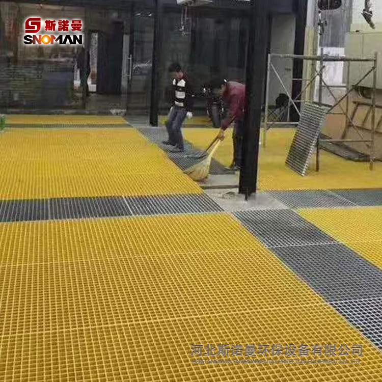 生产供应玻璃钢格栅洗车房排水沟网格板树篦子