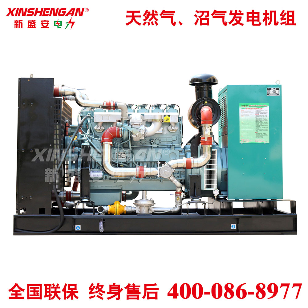 燃气发电机组 XINSHENGAN 100KW 天然气发电机组 沼气发电机组 瓦斯发电机组
