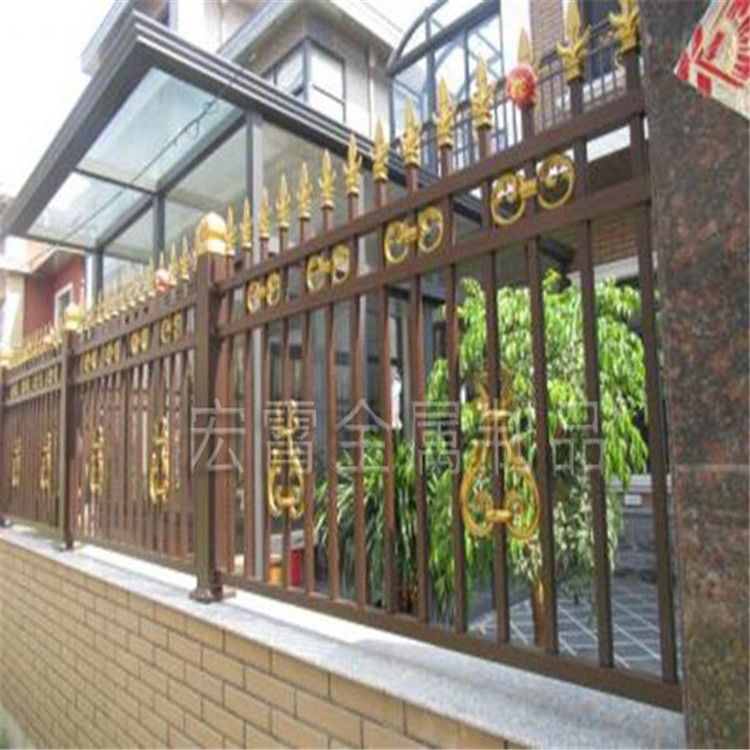 铝艺隔离防护栏_小区围栏_铝合金农村防护栏