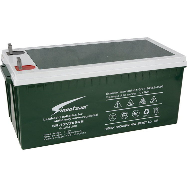 Sunnysinon蓄电池6-GFM-200 赛能蓄电池SN-12V200CH 阀控式UPS铅酸蓄电池 太阳能蓄电池