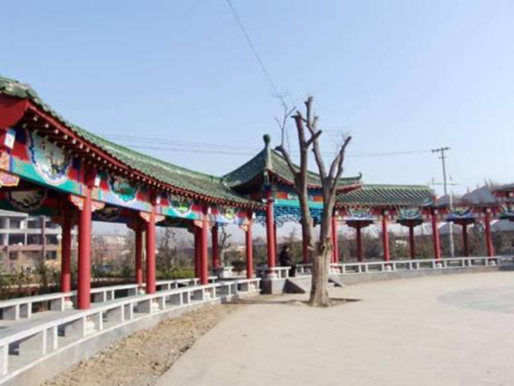 唐宋古建长廊  古建半廊   仿古长廊价格