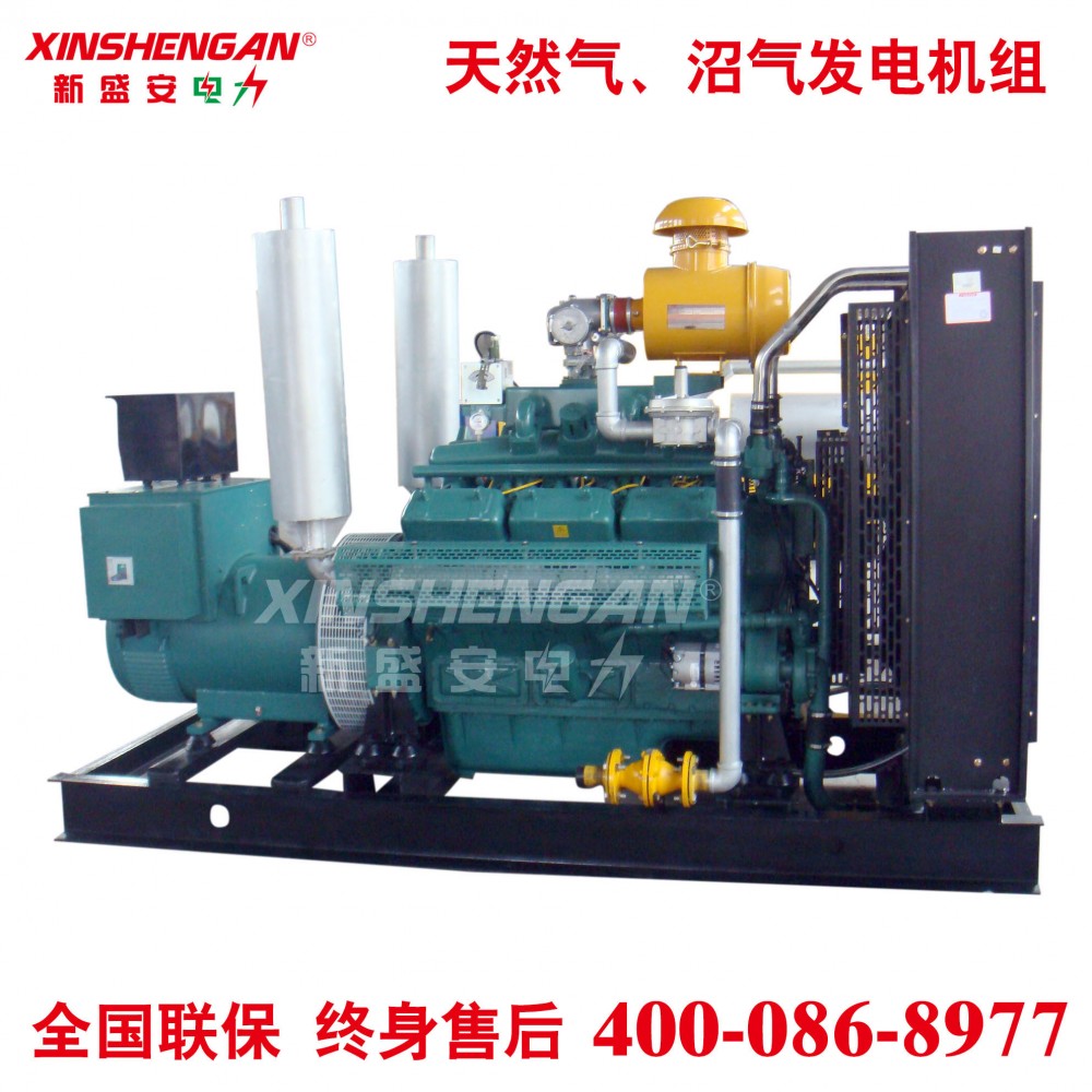 燃气发电机组 XINSHENGAN 250kW燃气发电机组 沼气发电机组 天然气发电机组