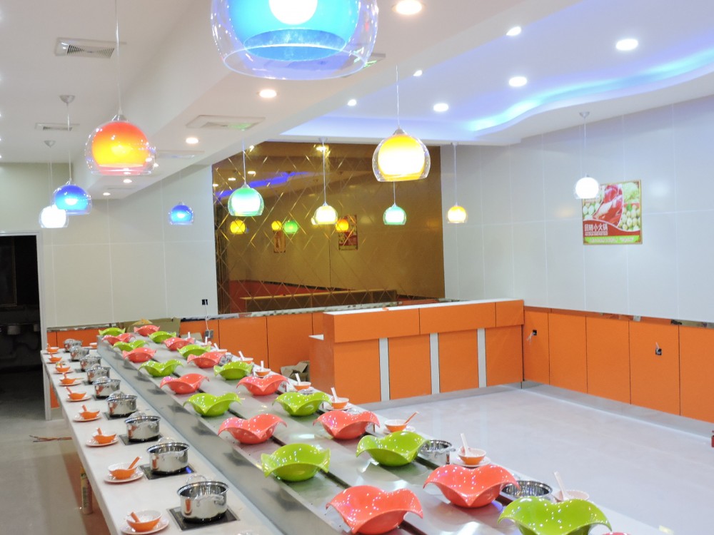 旋转小火锅加盟 串串加盟 火锅餐饮培训加盟