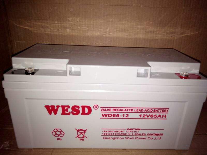 WESD无敌蓄电池WD33-12 12V33AH 免维护蓄电池工业电源