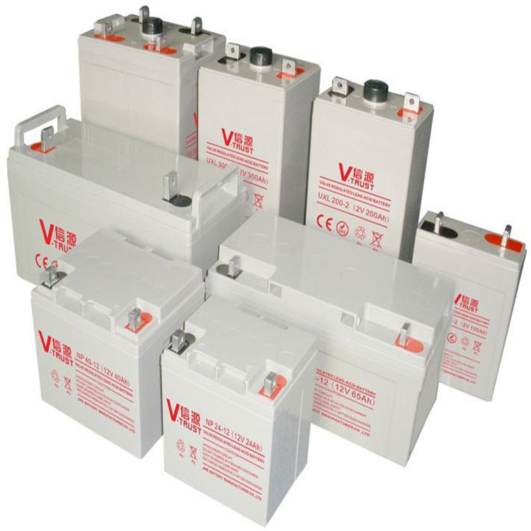 V-trust信源蓄电池VT24-12 免维护铅酸阀控式12V24AH UPS电源后备蓄电池 价格