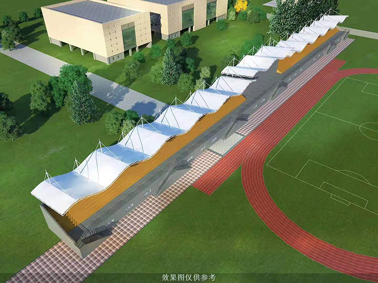 河北沧州膜结构厂家膜结构舞台膜结构看台