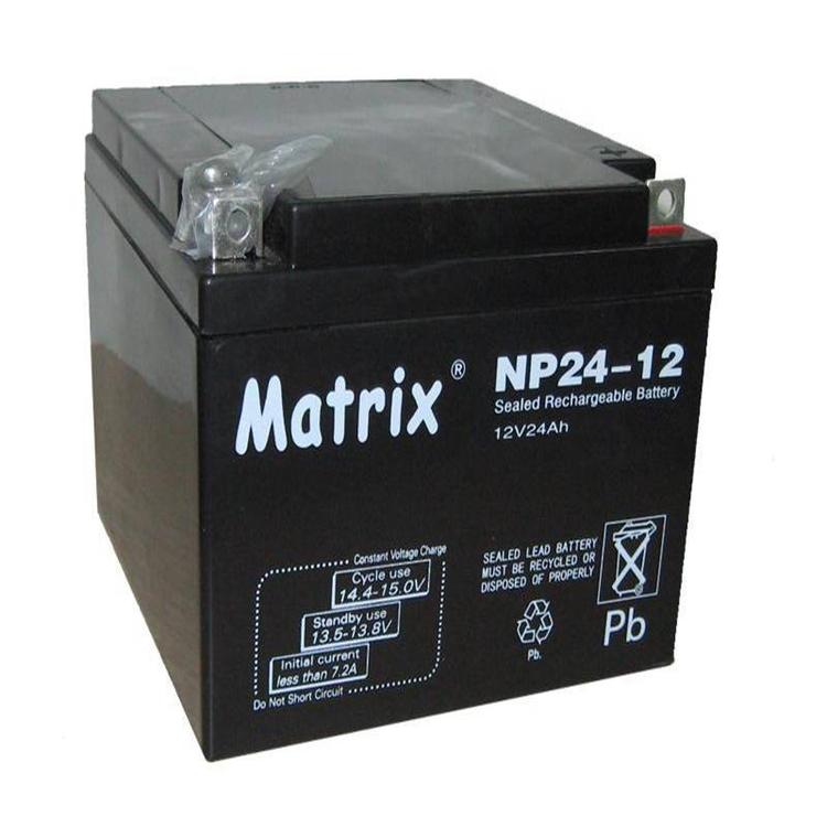 Matrix 矩阵蓄电池NP250-12 12V250AH 免维护储能铅酸蓄电池 UPS  太阳能蓄电池 价格