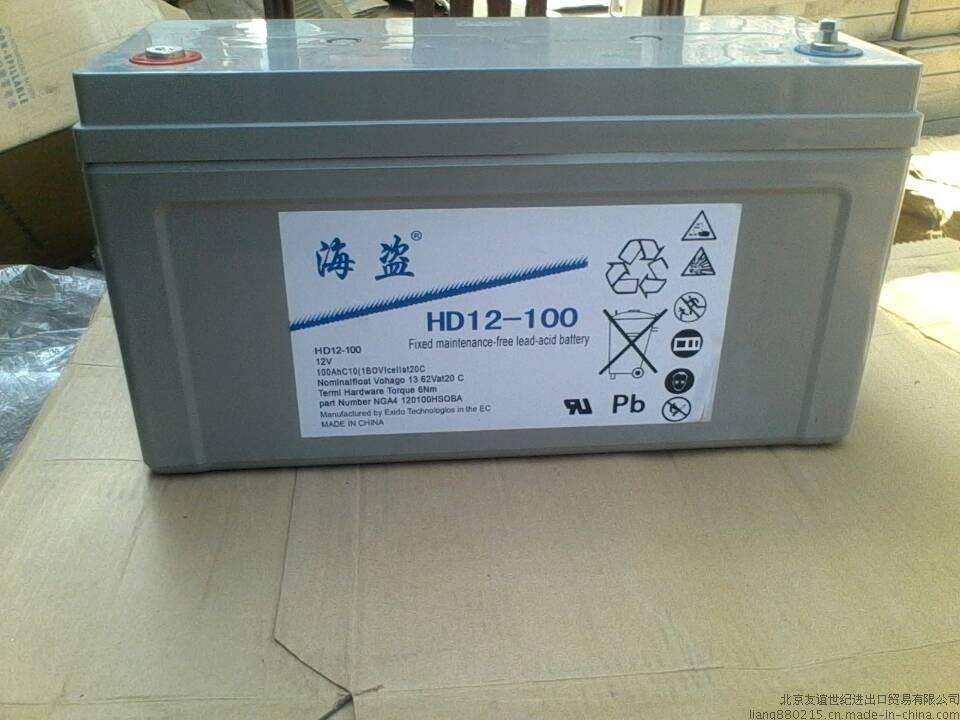 美国海盗蓄电池HD12-24 免维护储能铅酸蓄电池12V24AH  UPS不间断电源 现货