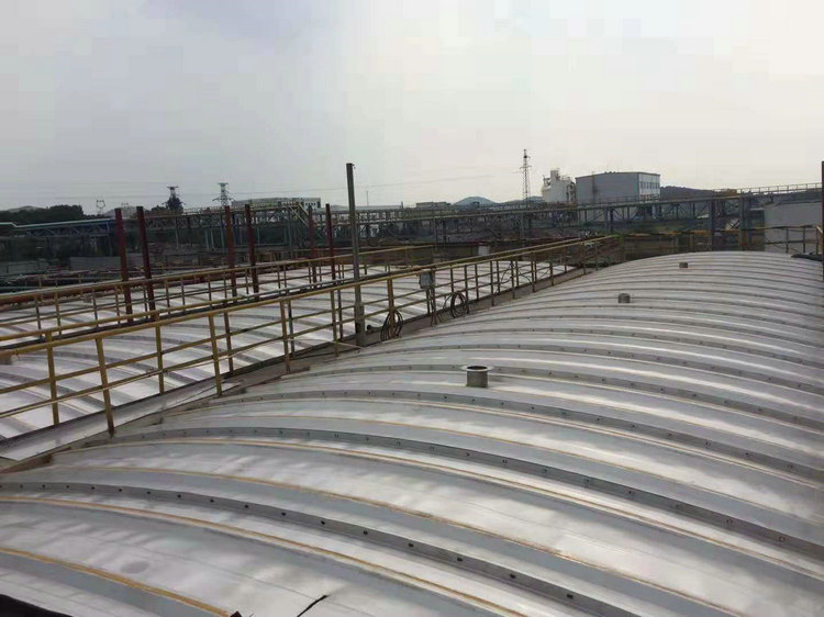新型污水池盖板-不锈钢拱形污水池盖板