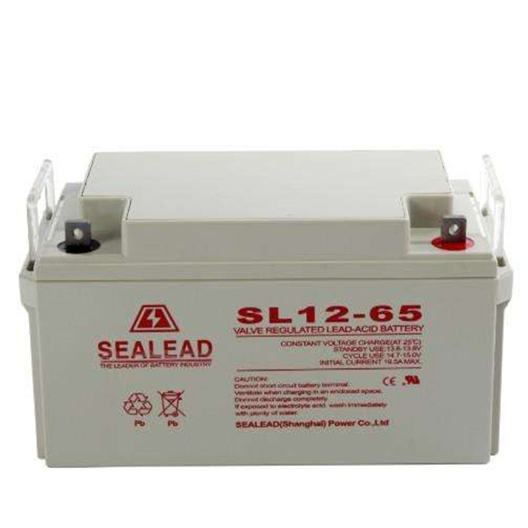 SEALEAD西力达蓄电池12V65AH 蓄电池SL12-65 免维护储能蓄电池 直流屏  UPS电源蓄电池