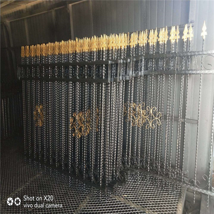 铁艺围栏_小区围墙护栏_小区别墅庭院围栏