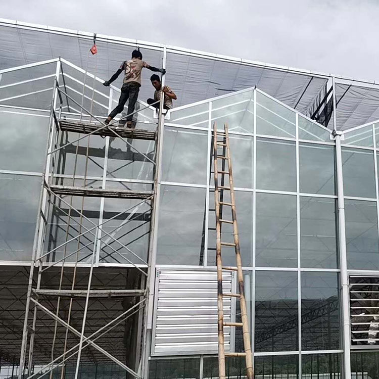 智能温室大棚 青州智能温室大棚 生态玻璃温室工程