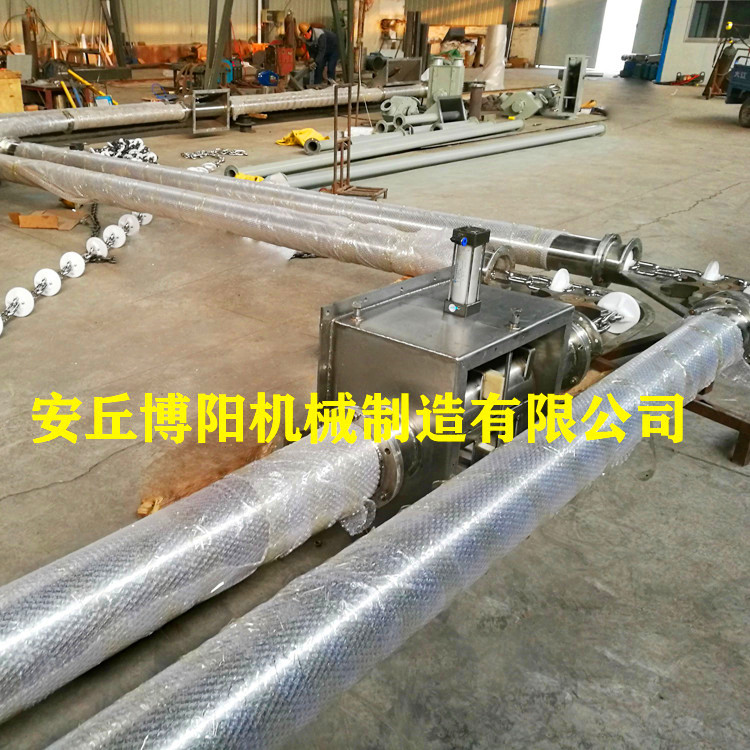 糖精管链输送设备供应 管链式输送机密闭输送 管链输送机