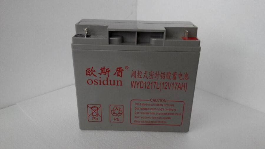 欧斯盾蓄电池6GFM100 OSIDUN蓄电池12V100AH 阀控式铅酸免维护蓄电池价格