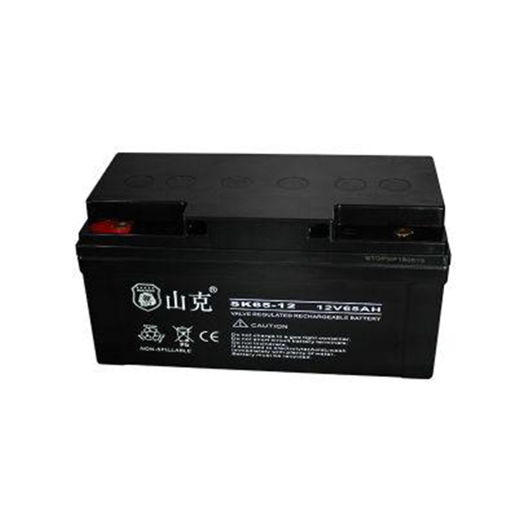 山克蓄电池SK55-12 12V55AH 免维护储能铅酸蓄电池 UPS 直流屏工业电源蓄电池现货