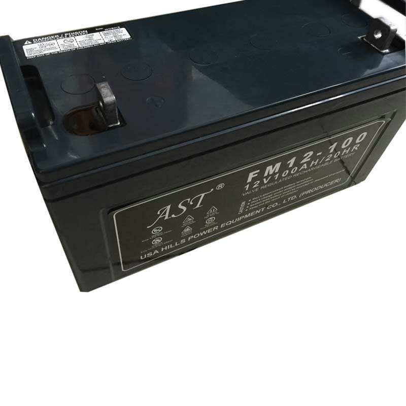 AST蓄电池MF12-120 艾斯特蓄电池12V120AH 免维护铅酸储能蓄电池 UPS电源标配蓄电池厂家